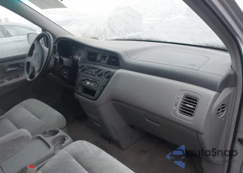 2001 Honda Odyssey Ex from USA, damaged, VIN 2HKRL18621H579994